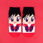Calcetines cortos Sailor Moon puntera roja