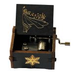 Caja Musical Frozen Negra