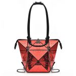 Bolso Efecto Gotas Rojo