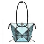 Bolso Efecto Gotas Azul