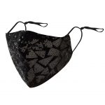 Mascarilla Geométrica con Lentejuelas 05
