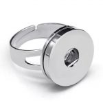 Anillo Ajustable Botón 01-01